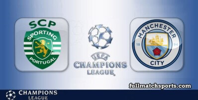 Sporting vs Manchester City Full Match Highlights UCL