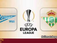 Zenit St Petersburg vs Real Betis Full Match Highlights UEL