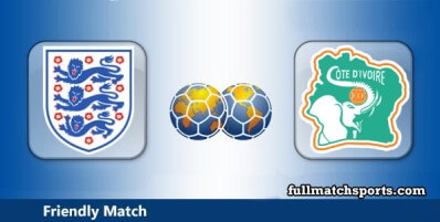 England vs Ivory Coast Full Match Highlights Friendly