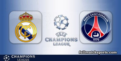 Real Madrid vs PSG Full Match Highlights UCL