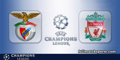 Benfica vs Liverpool Full Match Highlights UCL