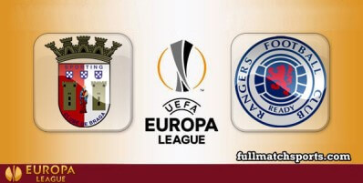 Braga vs Rangers Full Match Highlights UEL