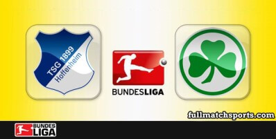 Hoffenheim vs Greuther Furth Full Match Highlights