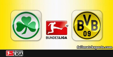 Greuther Furth vs Borussia Dortmund Full Match Highlights