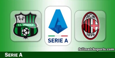 Sassuolo vs Milan Full Match Highlights