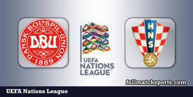 Denmark vs Croatia Full Match Highlights Nations League