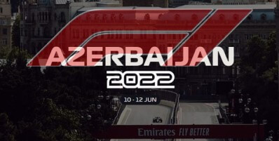 F1 2022 Azerbaijan GP Race Replay Round 8