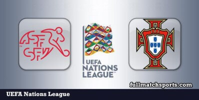 Switzerland vs Portugal Full Match Highlights Nations League