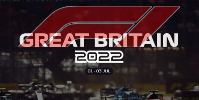 F1 2022 Great Britain GP Race Replay Round 10