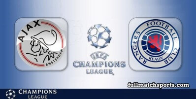 Ajax vs Rangers Full Match Highlights UCL