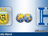 Argentina vs Honduras Full Match Highlights Friendly