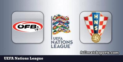 Austria vs Croatia Full Match Highlights UNL