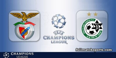 Benfica vs Maccabi Haifa Full Match Highlights UCL