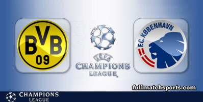 Borussia Dortmund vs Copenhagen Full Match Highlights UCL