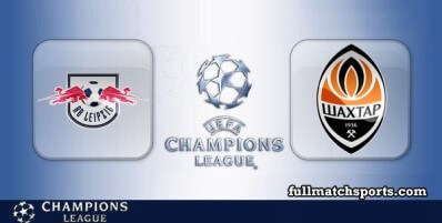 RB Leipzig vs Shakhtar Donetsk Full Match Highlights UCL