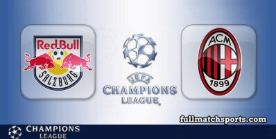 Salzburg vs Milan Full Match Highlights UCL