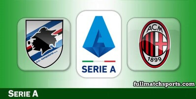 Sampdoria vs Milan Full Match Highlights