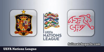 Spain vs Switzerland Full Match Highlights UNL