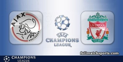 Ajax vs Liverpool Full Match Highlights UCL