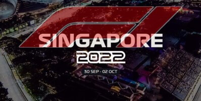 F1 2022 Singapore GP Race Replay Round 17