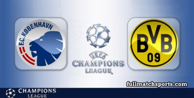 Copenhagen vs Borussia Dortmund Full Match Highlights UCL