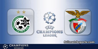 Maccabi Haifa vs Benfica Full Match Highlights UCL