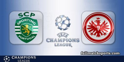 Sporting vs Eintracht Frankfurt Full Match Highlights UCL