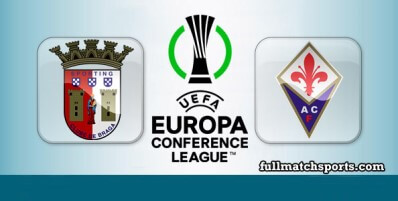 Braga vs Fiorentina Full Match Highlights UECL