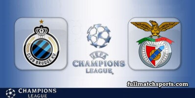 Club Brugge vs Benfica Full Match Highlights UCL