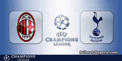 Milan vs Tottenham Hotspur Full Match Highlights UCL
