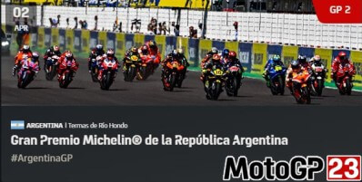 MotoGP 2023 Argentina GP Race Replay Round 2