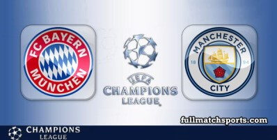 Bayern Munchen vs Manchester City Full Match Highlights UCL