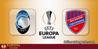 Atalanta vs Raków Częstochowa Full Match Highlights UEL