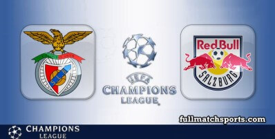 Benfica vs Salzburg Full Match Highlights UCL