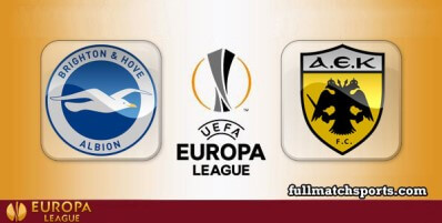 Brighton Hove Albion vs AEK Athens Full Match Highlights UEL