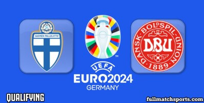 Finland vs Denmark Full Match Highlights Euro 2024 Qualifying
