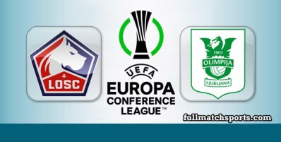 Lille vs Olimpija Ljubljana Full Match Highlights UECL