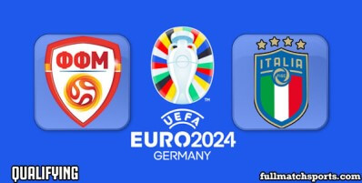 North Macedonia vs Italy Full Match Highlights Euro 2024 Qualifying
