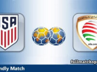 USA vs Oman Full Match Highlights Friendly