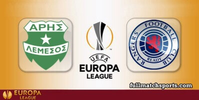Aris Limassol vs Rangers Full Match Highlights UEL