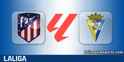 Atletico Madrid vs Cadiz Full Match Highlights