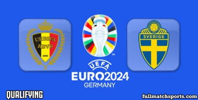 Belgium vs Sweden Full Match Highlights Euro 2024 Qualifying