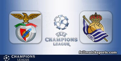 Benfica vs Real Sociedad Full Match Highlights UCL