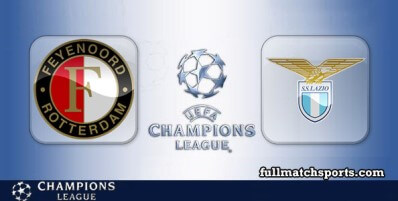 Feyenoord vs Lazio Full Match Highlights UCL