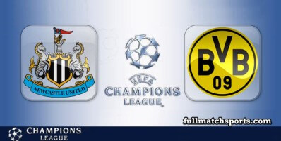 Newcastle United vs Borussia Dortmund Full Match Highlights UCL