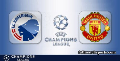 Copenhagen vs Manchester United Full Match Highlights UCL