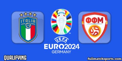 Italy vs North Macedonia Full Match Highlights Euro 2024 Qualifying