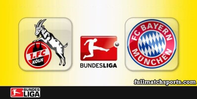 Koln vs Bayern Munchen Full Match Highlights