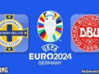Northern Ireland vs Denmark Full Match Highlights Euro 2024 Qualifying