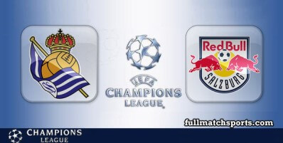Real Sociedad vs Salzburg Full Match Highlights UCL